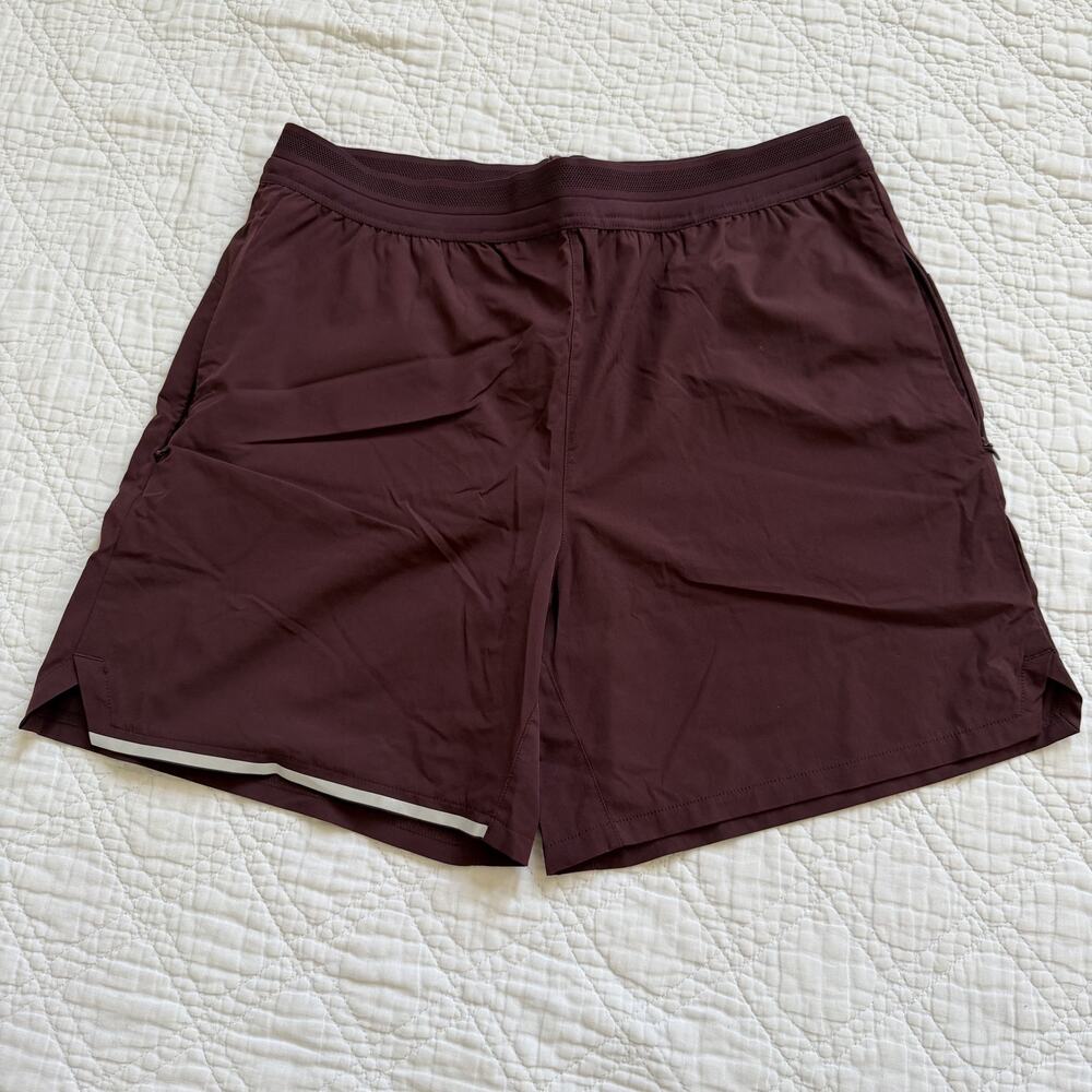 Alphalete Studio Short 6" Sangria L